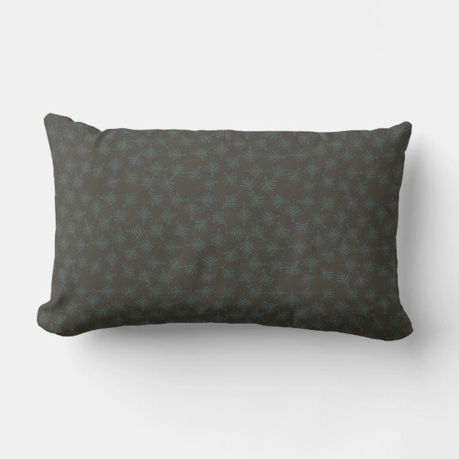 Dark brown decorative cushion (Front)