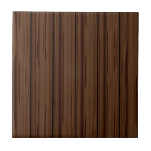Dark Brown Fence Fence Tile