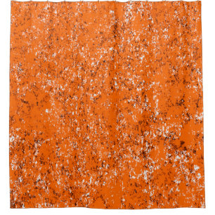Dark brown grunge background. Black white orange o