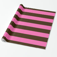 Dark Brown, Hot Pink #2 XL Preppy Stripe 1X
