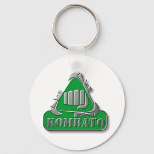 dark-brown kombato keychain