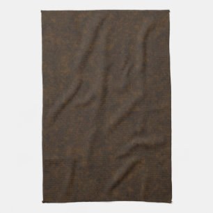 Dark Brown Pattern Kitchen Towel