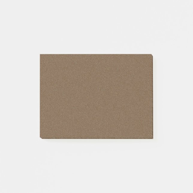 Dark Brown Star Dust Post-it Notes (Front)
