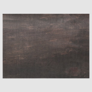 Dark Brown Wood Tissue Paper