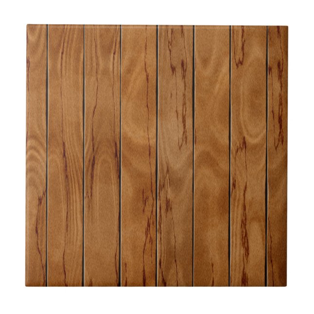Dark brown wooden floor texture tile (Front)