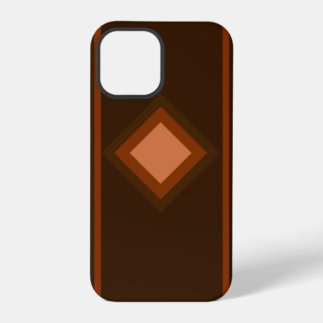 Dark Browns  iPhone Case (Back)