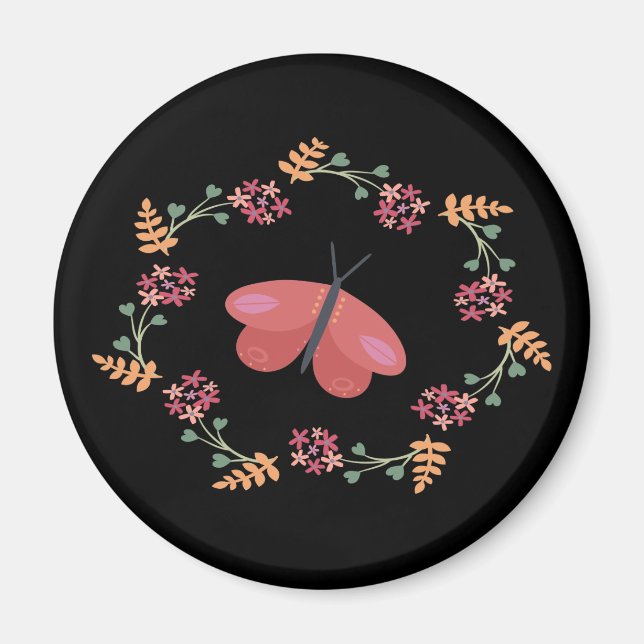 Dark Butterfly Magnet (Front)