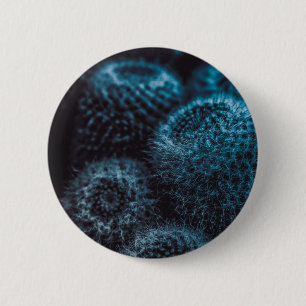 Dark Cactus 2 Inch Round Button