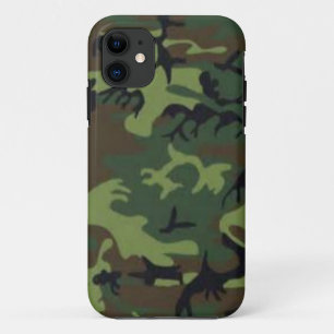 Dark camouflage iPhone 11 case
