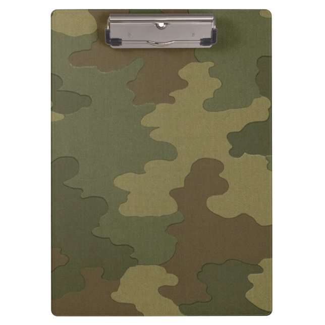 Dark Camouflage Clipboard (Front)