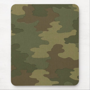 Dark Camouflage Mouse Pad