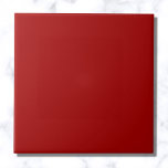 Dark Candy Apple Red Solid Colour Tile<br><div class="desc">An intense and captivating deep red that exudes power and passion. This bold hue evokes the richness of a fine wine and the dramatic flair of a crimson sunset. Perfect for making a striking impression,  this colour brings a touch of elegance and intensity.</div>