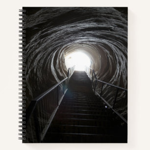 Dark Cave Tunnel Notebook