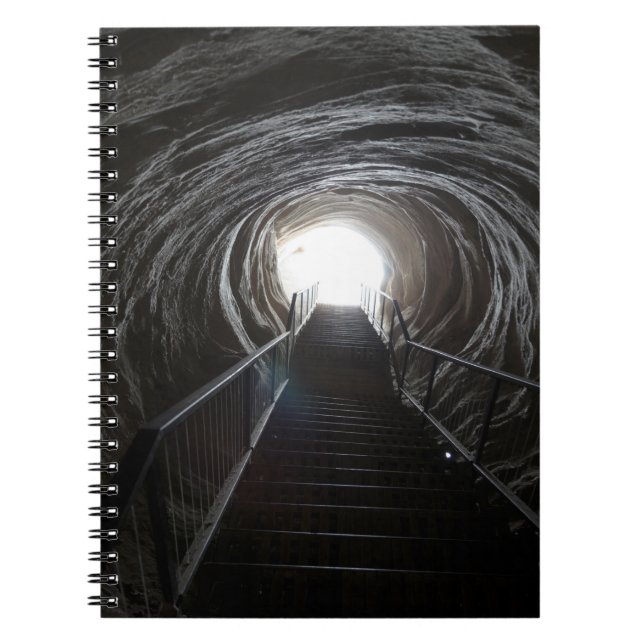 Dark Cave Tunnel Notebook (Front)