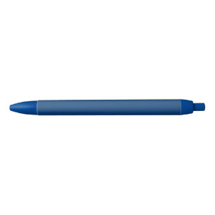 Dark Cerulean Black Ink Pen
