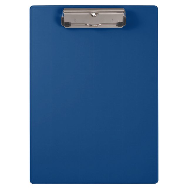 Dark Cerulean Clipboard (Front)
