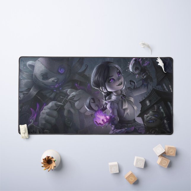 Dark Child Gaming Desk Mat | Customizable Deskmat (Kids Table)