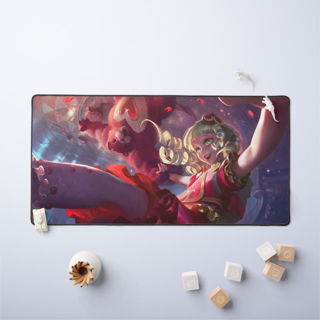 Dark Child Gaming Desk Mat | Customizable Deskmat (Kids Table)