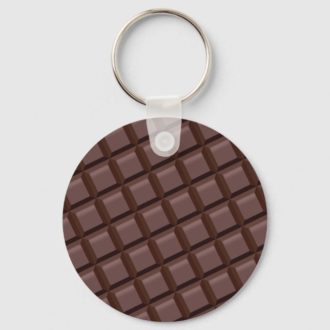 Dark Chocolate Keychain (Front)