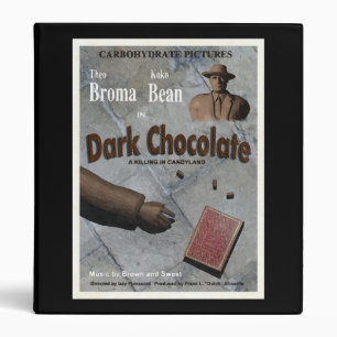Dark Chocolate Movie Binder