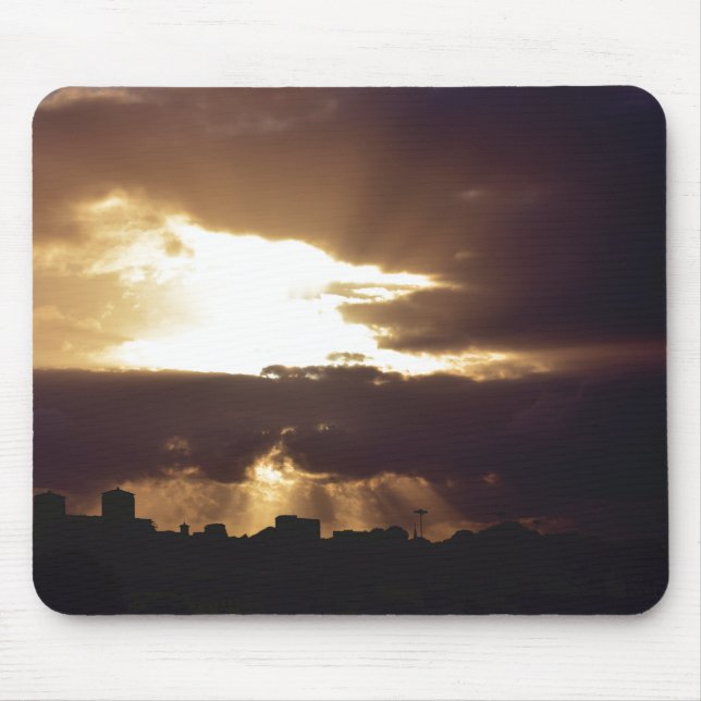 Dark Chocolate Plymouth Mouse Pad (Front)