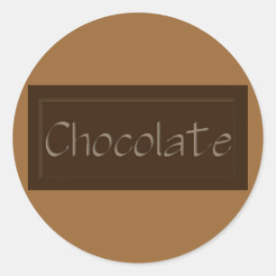 Dark Chocolate Sticker