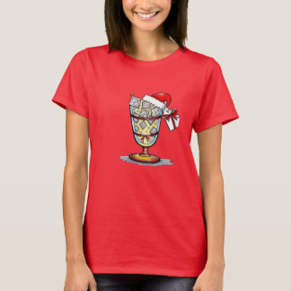 "Dark Christmas Demon Glass T-Shirt