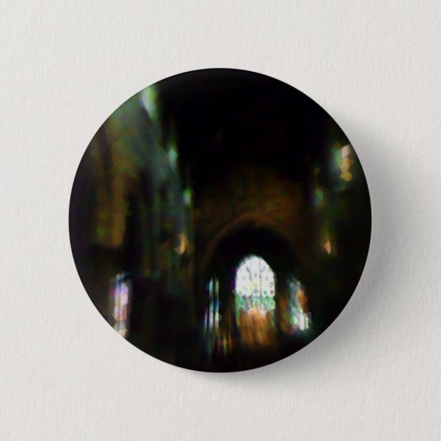 Dark Church 2 Inch Round Button (Front)