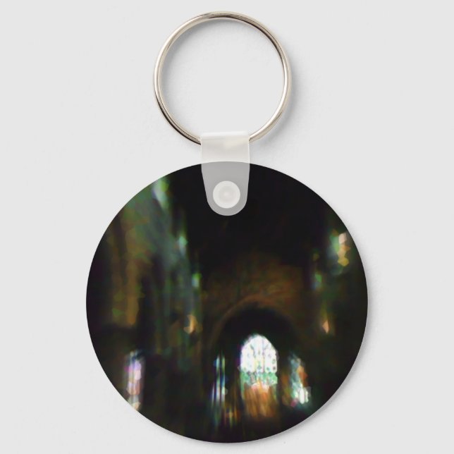 Dark Church Keychain (Front)
