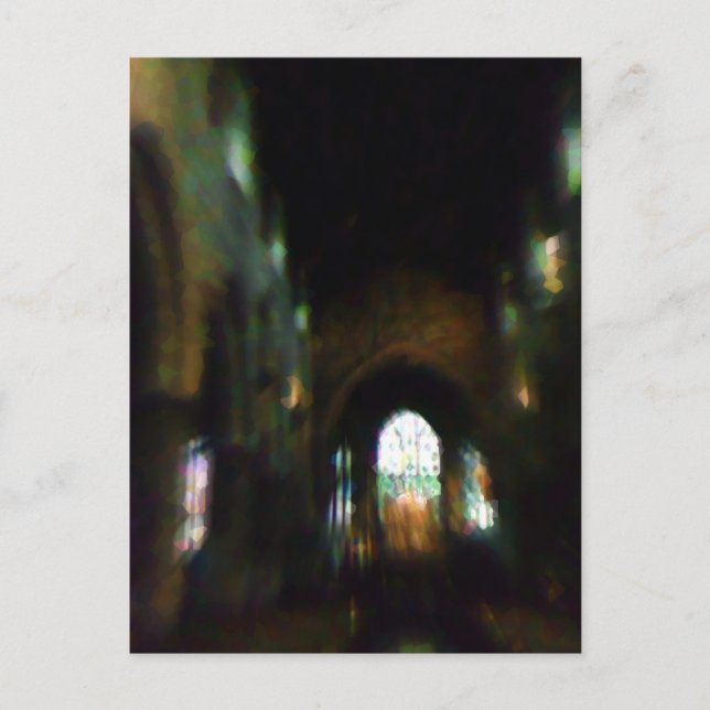 Dark Church Postcard (Front)