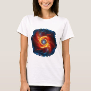 Dark Clouds And Flames Surround A Spinning Orb T-Shirt
