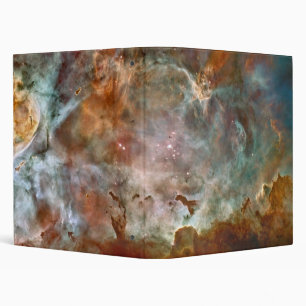 Dark Clouds of Carina Nebula Hubble Space Binder