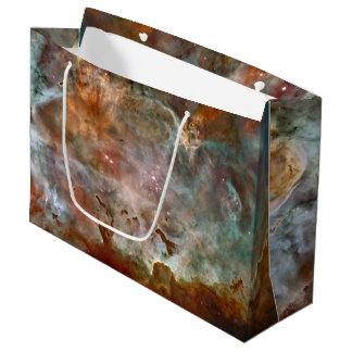 Dark Clouds of Carina Nebula Hubble Space Large Gift Bag