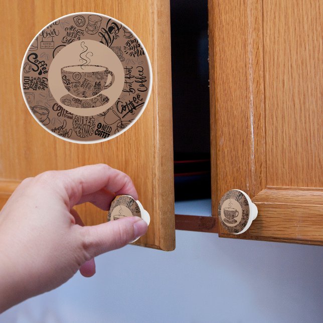Dark Coffee Ceramic Knob (Creator Uploaded)
