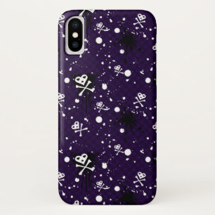 Dark Colour Emo Pattern With Paint Case-Mate iPhone Case