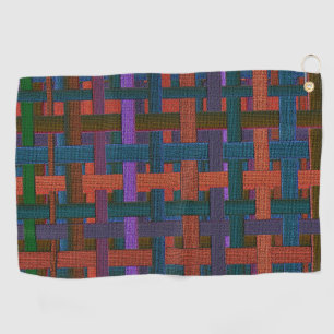 Dark coloured 'plaid' in cloth or canvas look