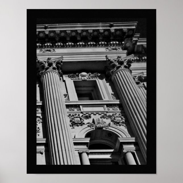 Dark Columns Poster (Front)