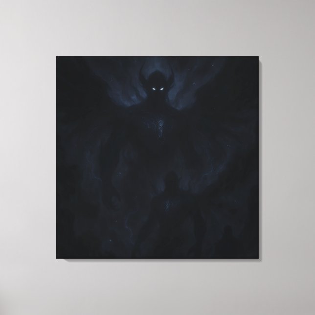 Dark Cosmic Energy Wall Art (Front)