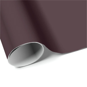 Dark Crimson Wrapping Paper