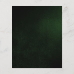 Dark Custom Green Background Flyer