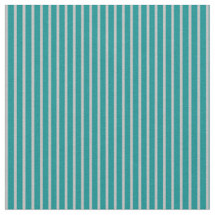 Dark Cyan and Grey Striped/Lined Pattern Fabric