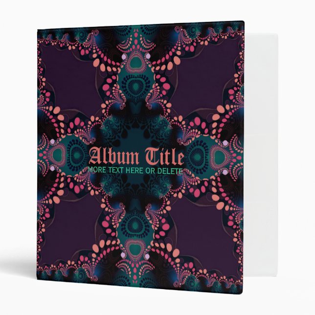 Dark Deities Mystic Album Art Classeur (Devant/intérieur)