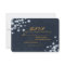 Dark Denim & Diamonds Birthday Party RSVP Card