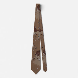 Dark Desert Camo Neck Tie
