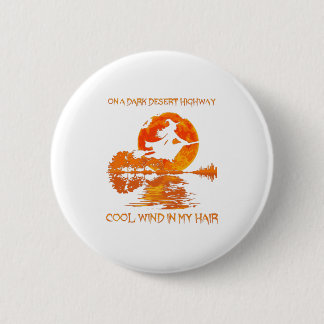 Dark Desert Highway Witches Hocus Pocus 2 Inch Round Button