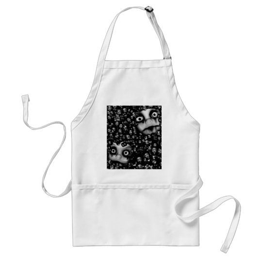 Dark dolls scary products standard apron