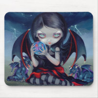 "Dark Dragonling" Mousepad