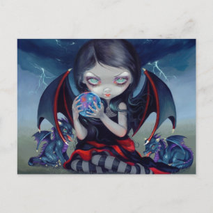 "Dark Dragonling" Postcard