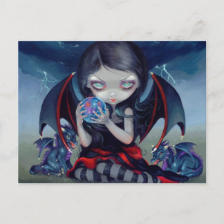 "Dark Dragonling" Postcard
