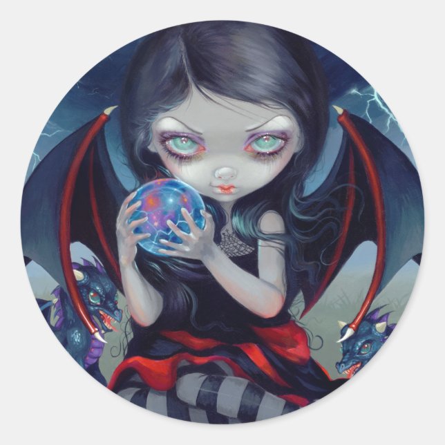 "Dark Dragonling" Sticker (Front)